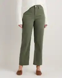 Bella Stretch Patch Pocket Wide Leg Jeans | Quince