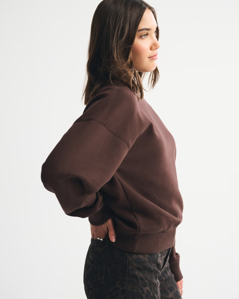 Sunday Mockneck Crew | Abercrombie & Fitch (US)