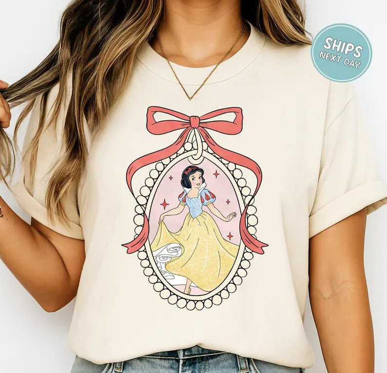 Disney Snow White Shirt Disney Princess Shirt Coquette Princess Shirt Fairy Tale Shirt Vintage Sn... | Etsy (US)