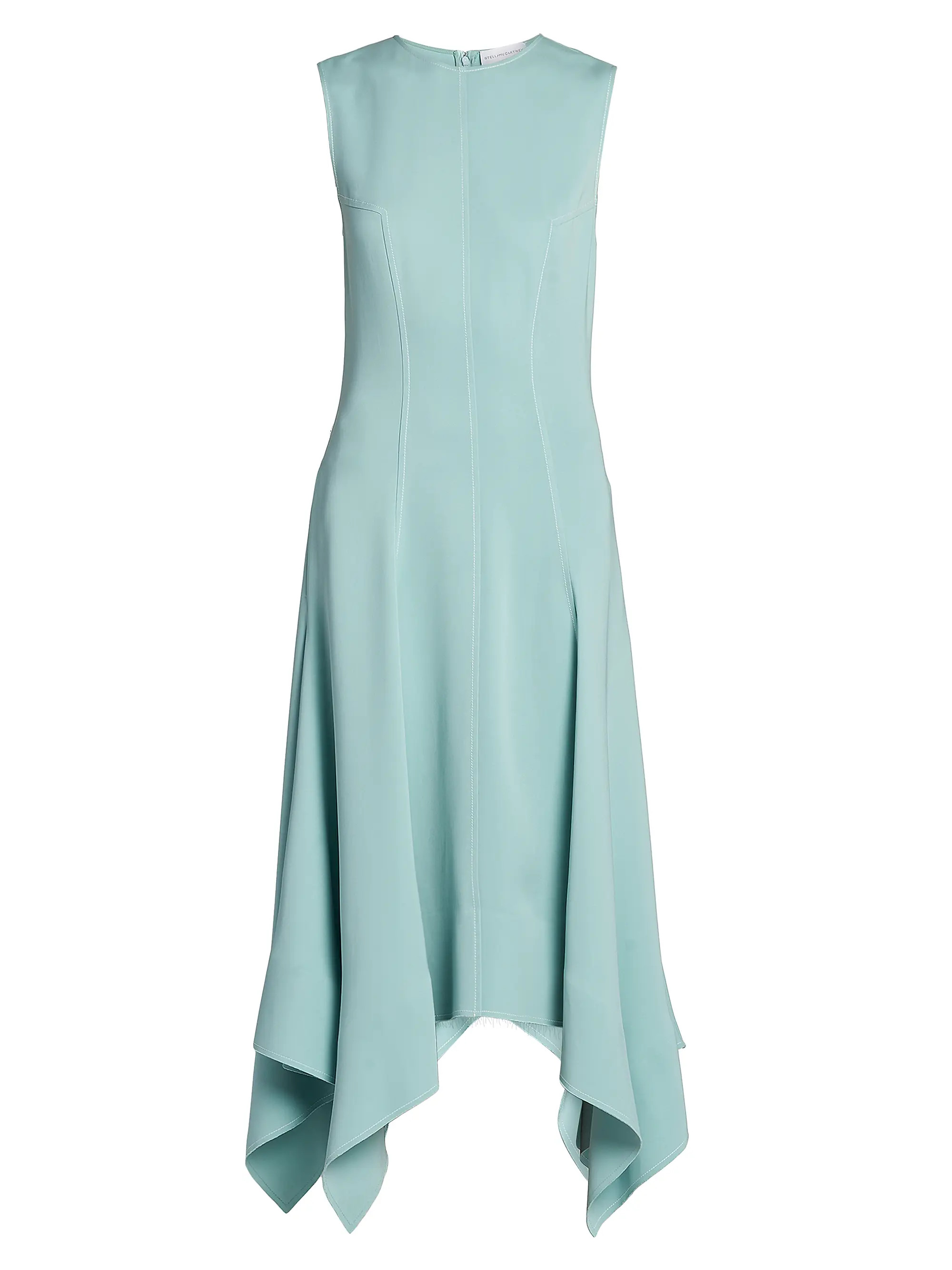 Handkerchief-Hem Midi Dress | Saks Fifth Avenue