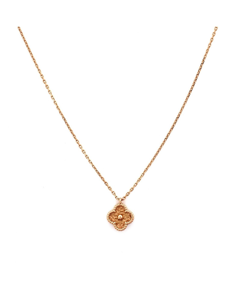 Pre-Owned Van Cleef & Arpels Sweet Alhambra Pendant Necklace 18K Rose Gold | Bloomingdale's (US)