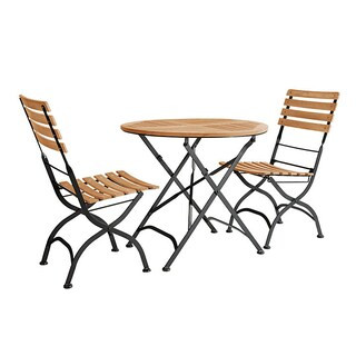 Giardino 3-Piece Café Dining Set with Side Chairs | Ballard Designs, Inc.