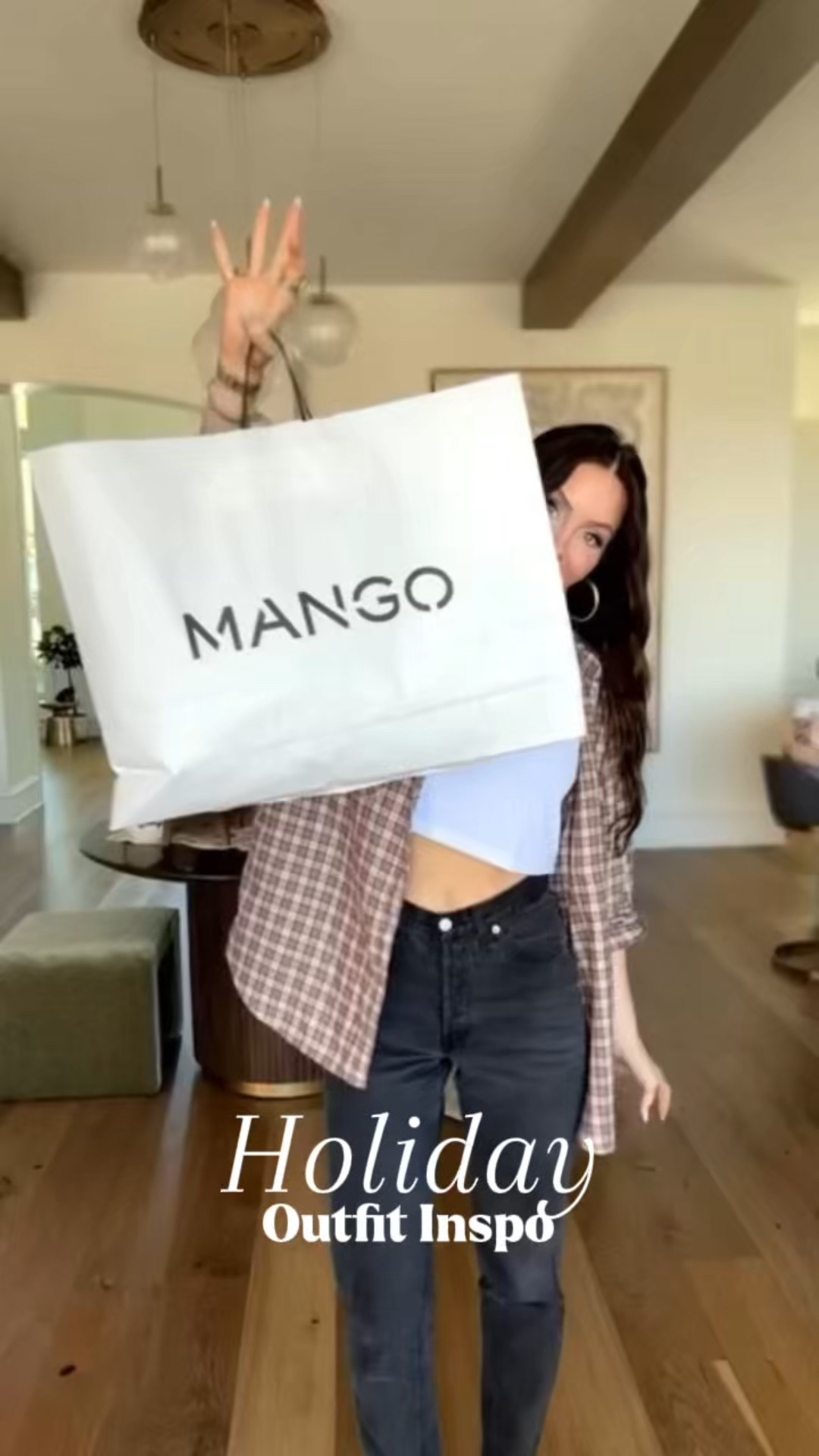 Did a quick stop at @Mango for the perfect family gathering 'fit. 5 outfits that are definitely mix and match! I'm looking for something cozy enough for a second slice of pie yet polished enough for family photos.
I've pulled together a few easy outfit ideas that check both boxes!
1️⃣This sweet bow cardigan and nude sequin midi skirt make the prettiest mix of textures. Tonal nudes are such a dream for anyone who loves neutrals. Plus that also means they'll be easy to pair with other things in your wardrobe! I'm wearing a small in both the cardigan and the skirt.
2️⃣Olive green is one of my all-time favorite colors and works perfectly for both Thanksgiving and Christmas looks. I paired it with these rich velvet pull-on pants.
Wearing an XS in both the sweater and pants.
3️⃣ A brown sweater dress is always timeless. I styled it with tall over-the-knee boots and a small underarm bag for an easy, chic outfit. Wearing a small in the dress.

#LTKdayinmylife #LTKHoliday #LTKGiftGuide