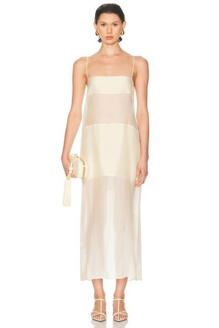 EAVES x Coco Ettore Maxi Dress in Yellow | FWRD 