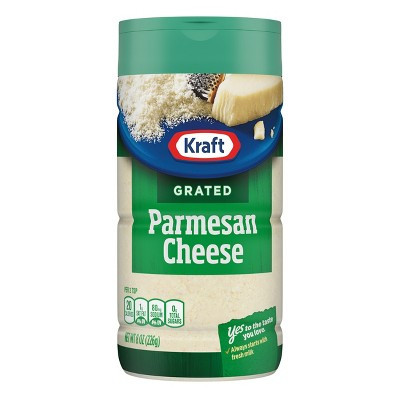 Kraft 100% Grated Parmesan Cheese - 8oz | Target