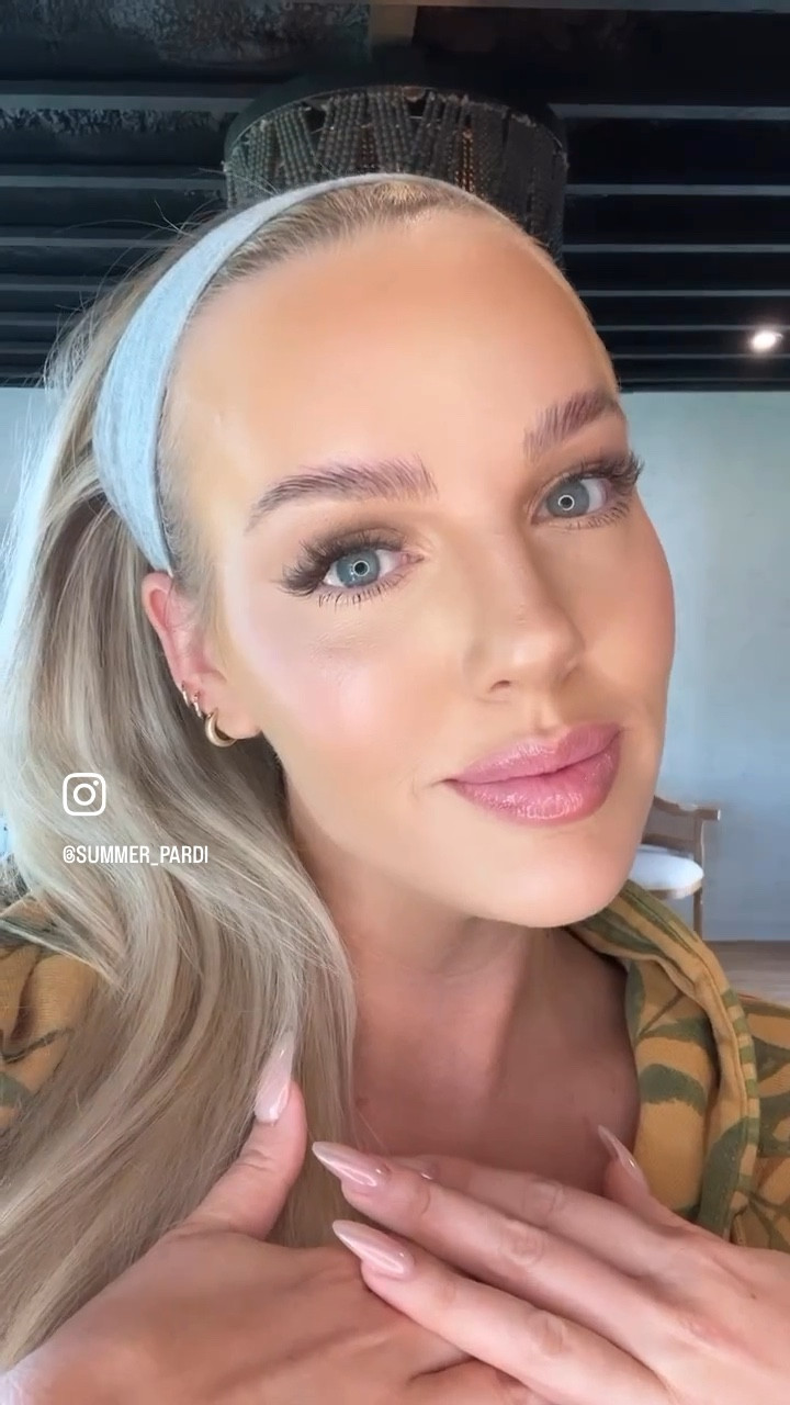 My fav go-to makeup.. i mix the makeup by Mario and Armani foundation. I use the too faced concealer as my under eye and a darker shade for contour. **Always use a wet beauty blender** eyeshadow pallet is like 3 years old (time for a new one 😆) but the one linked is pretty much identical. For lips i didn’t use any lipstick  just the liner and the gloss. 💋#LTKunder50

#LTKbeauty #LTKstyletip