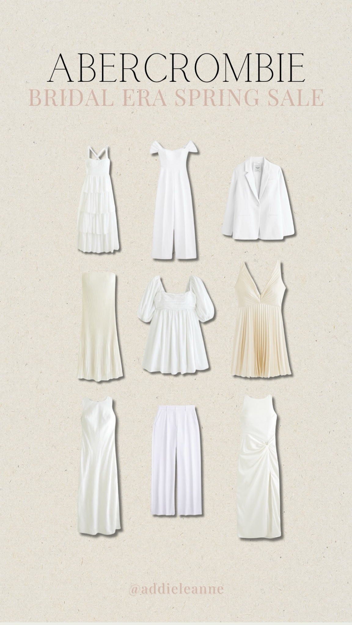 Use code AFLTK for 20% off! 
Abercrombie has the perfect dresses for your wedding era in their spring sale! 

#LTKSpringSale #LTKSeasonal #LTKstyletip