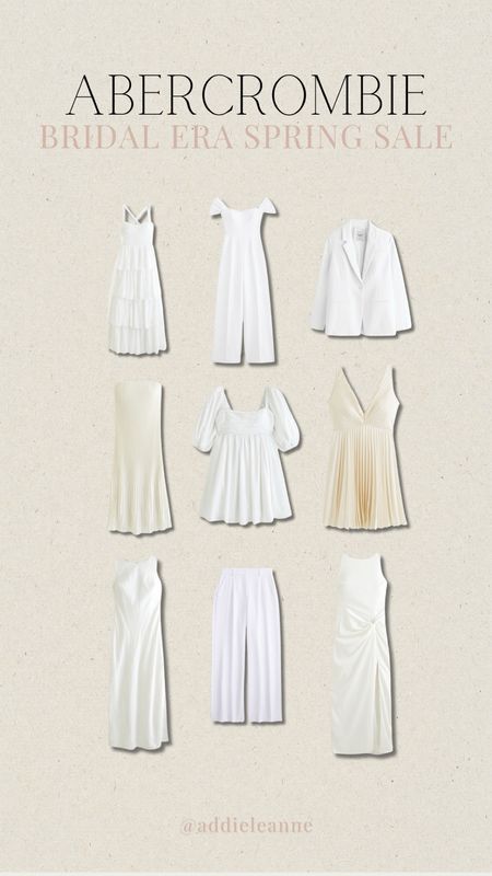 Use code AFLTK for 20% off! 
Abercrombie has the perfect dresses for your wedding era in their spring sale! 

#LTKSpringSale #LTKSeasonal #LTKstyletip
