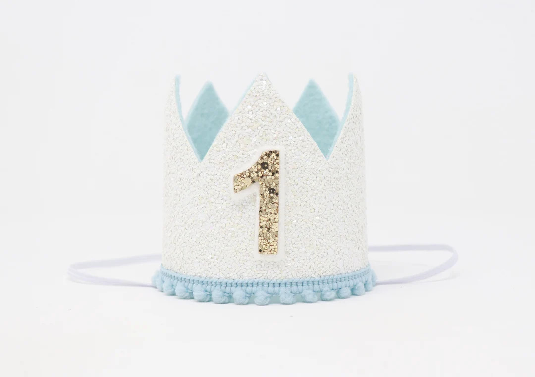 First Birthday Crown | 1st Birthday Crown | 1st Birthday Boy Outfit | First Birthday Outfit Boy |... | Etsy (US)