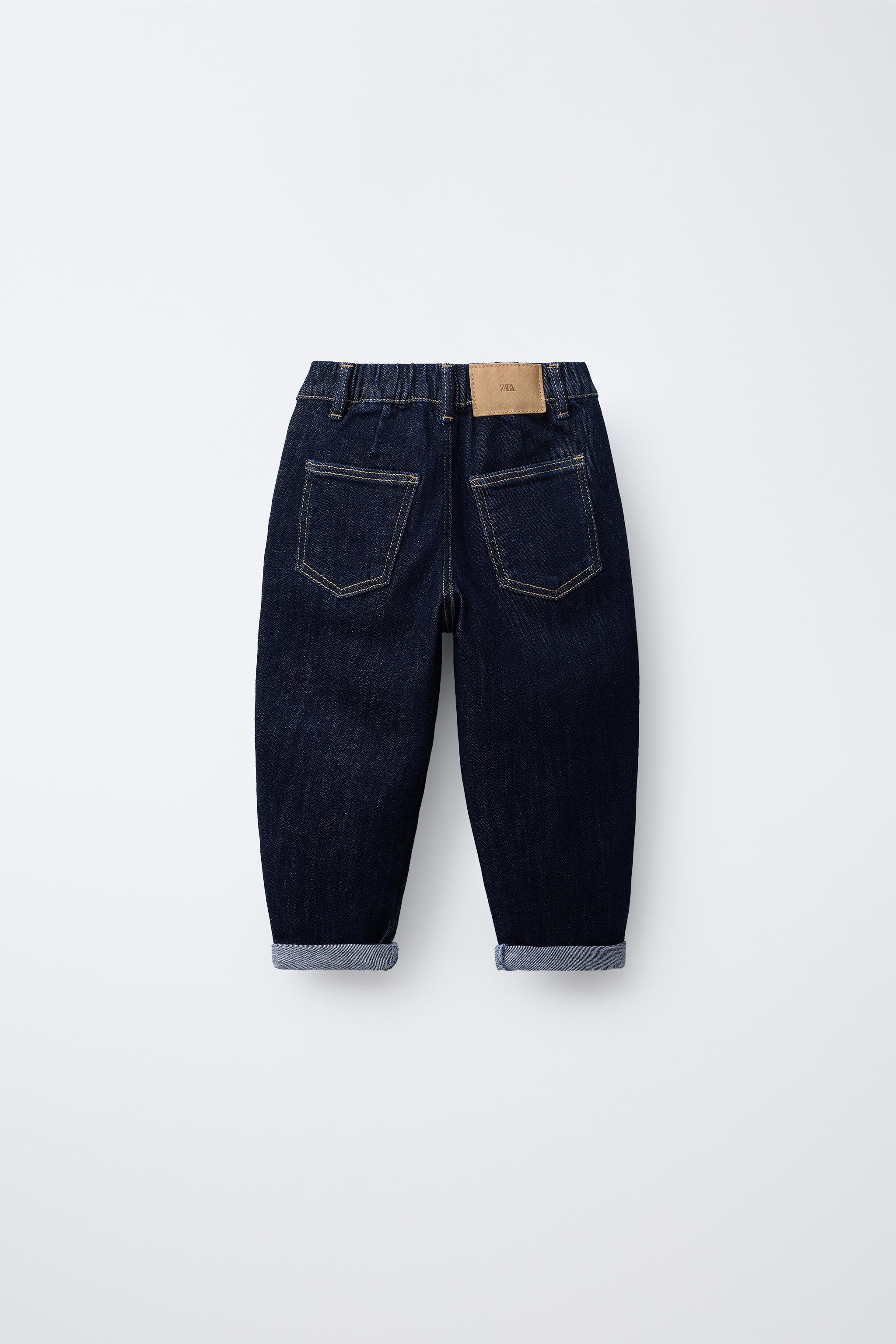 COMFORT BAGGY DENIM PANTS | Zara Canada