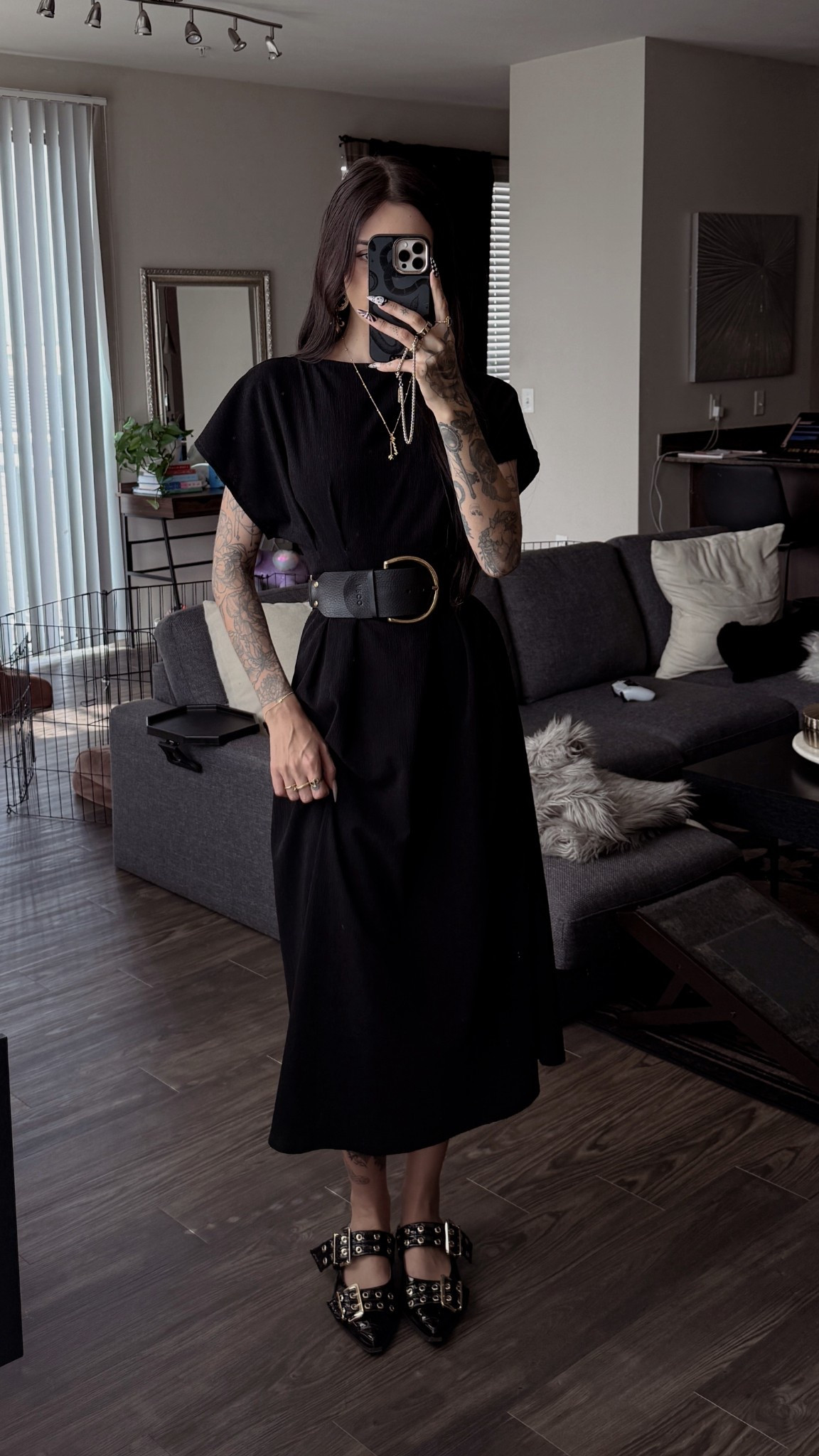 outfit repeating for work today 🖤 workwear, belt by argo atelier 

#LTKFindsUnder50 #LTKWorkwear #LTKFindsUnder100
