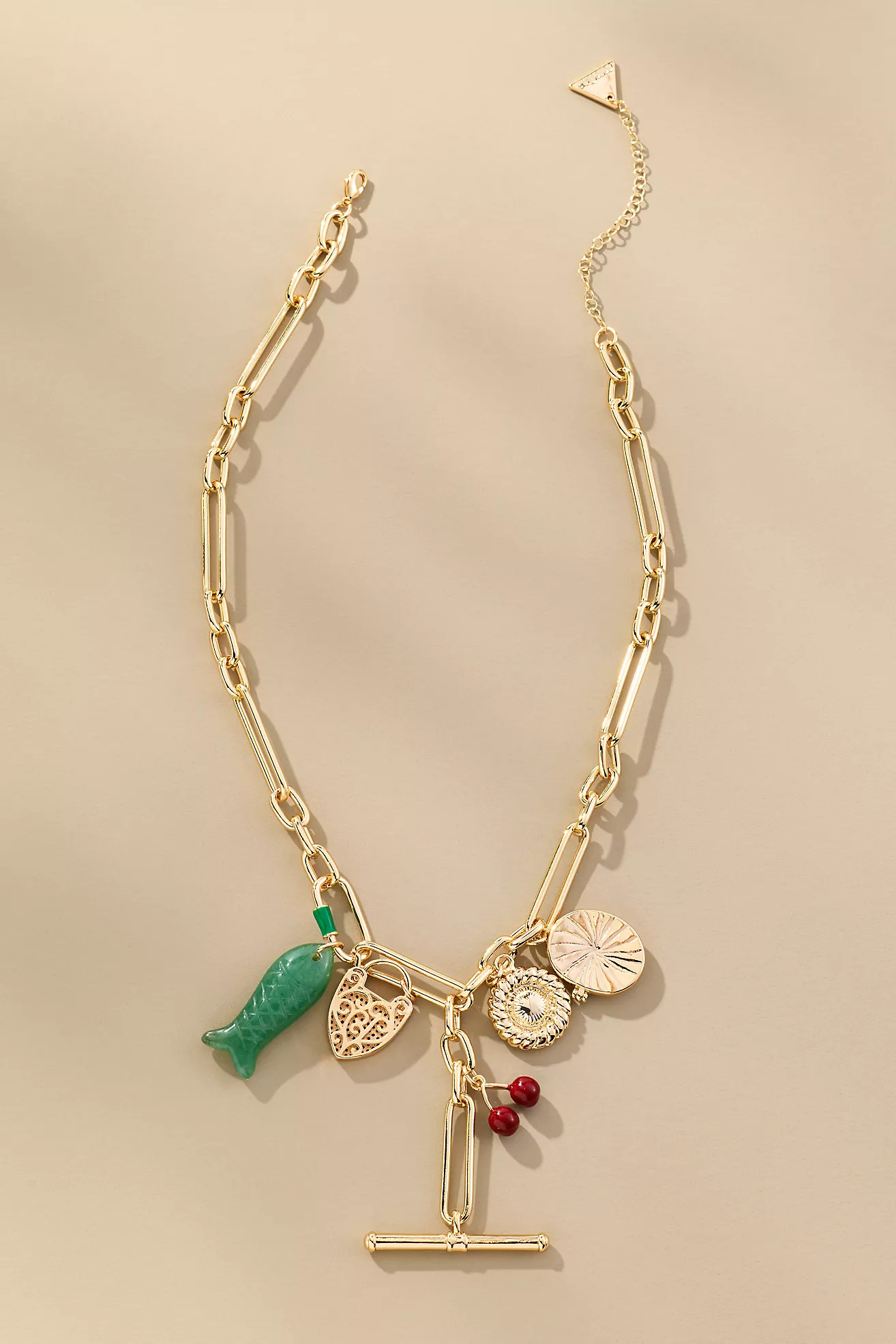 Charmed Paperclip Chain Necklace | Anthropologie (US)