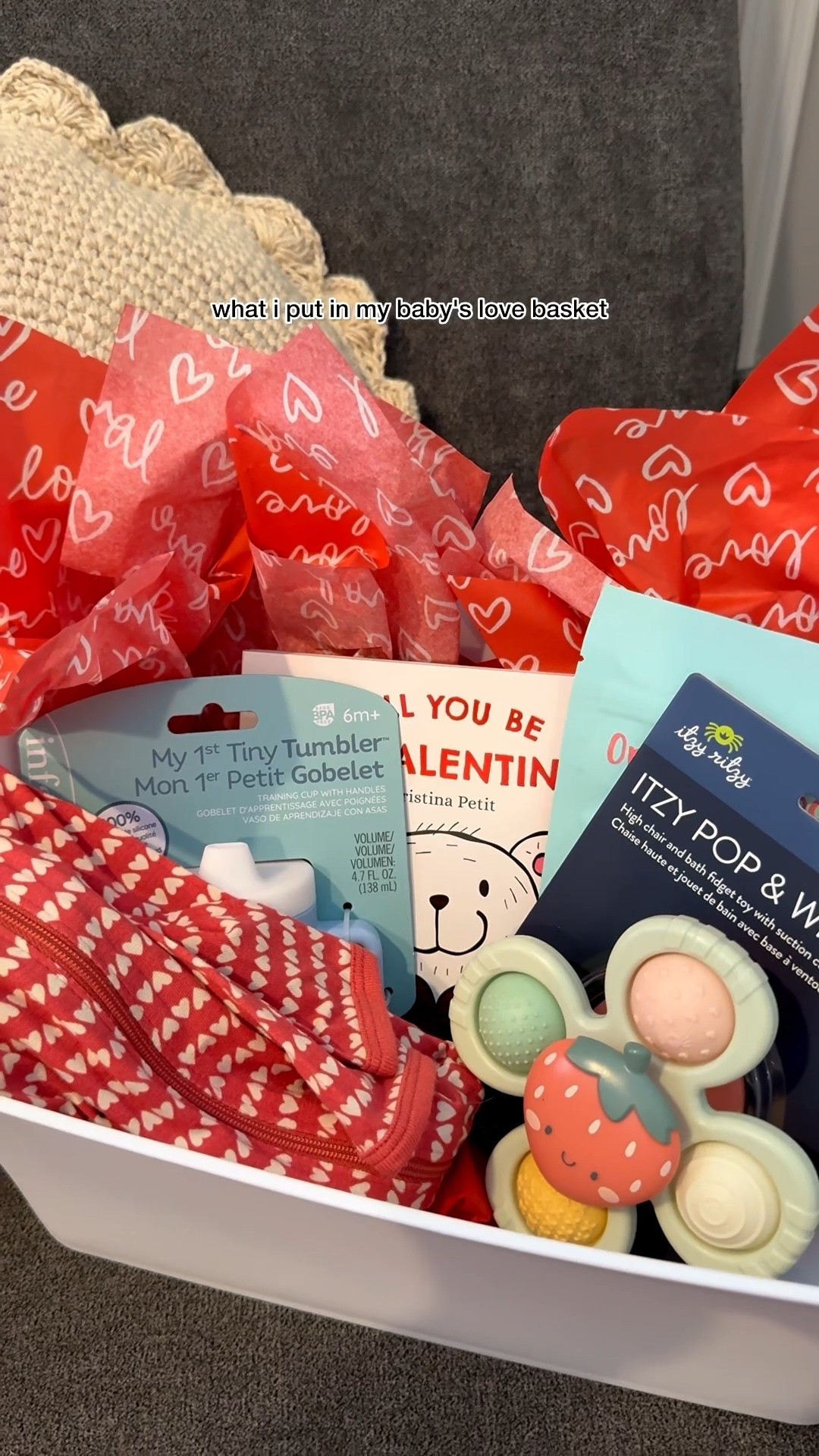 Baby boy is 7 months and won’t remember but I will 🥹💘 

Baby’s first Valentine’s Day “love basket” is all from Walmart, sweet, simple, affordable, and such a fun little tradition to start. I linked everything in my LTK!

Do you make Valentine’s baskets for your babies too or am I being extra?! 💌

#babysfirstvalentines #valentinesdaybaby #walmartfinds #momcontentcreator #lovebasket 

#LTKBaby #LTKValentine #LTKKids