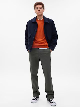 Modern Khakis in Straight Fit with GapFlex | Gap (US)
