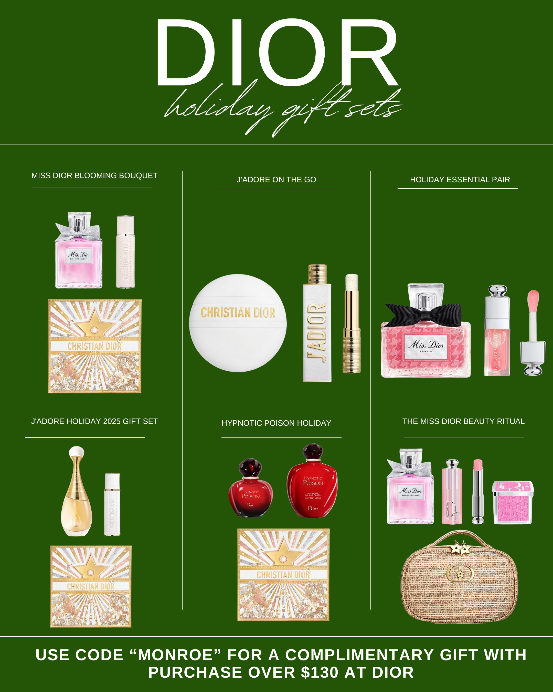 Dior Holiday Gift sets  

 #LTKGiftGuide #LTKHoliday #LTKBeauty
