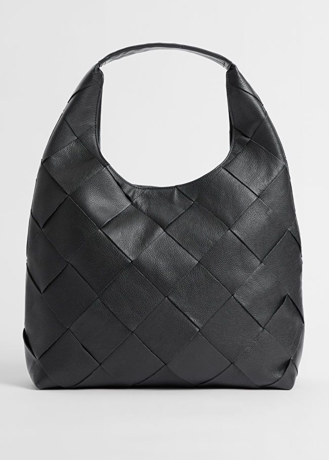 Braided Leather Tote Bag | & Other Stories US