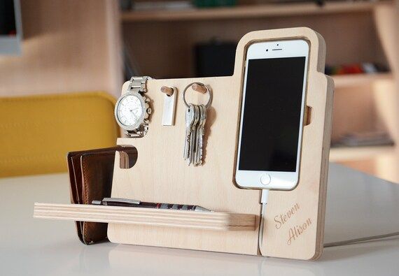 iPhone6 - 6s Personalized Docking Station, Anniversy Gifts for Men, Mothers Day Gifts, Christmas Gif | Etsy (US)