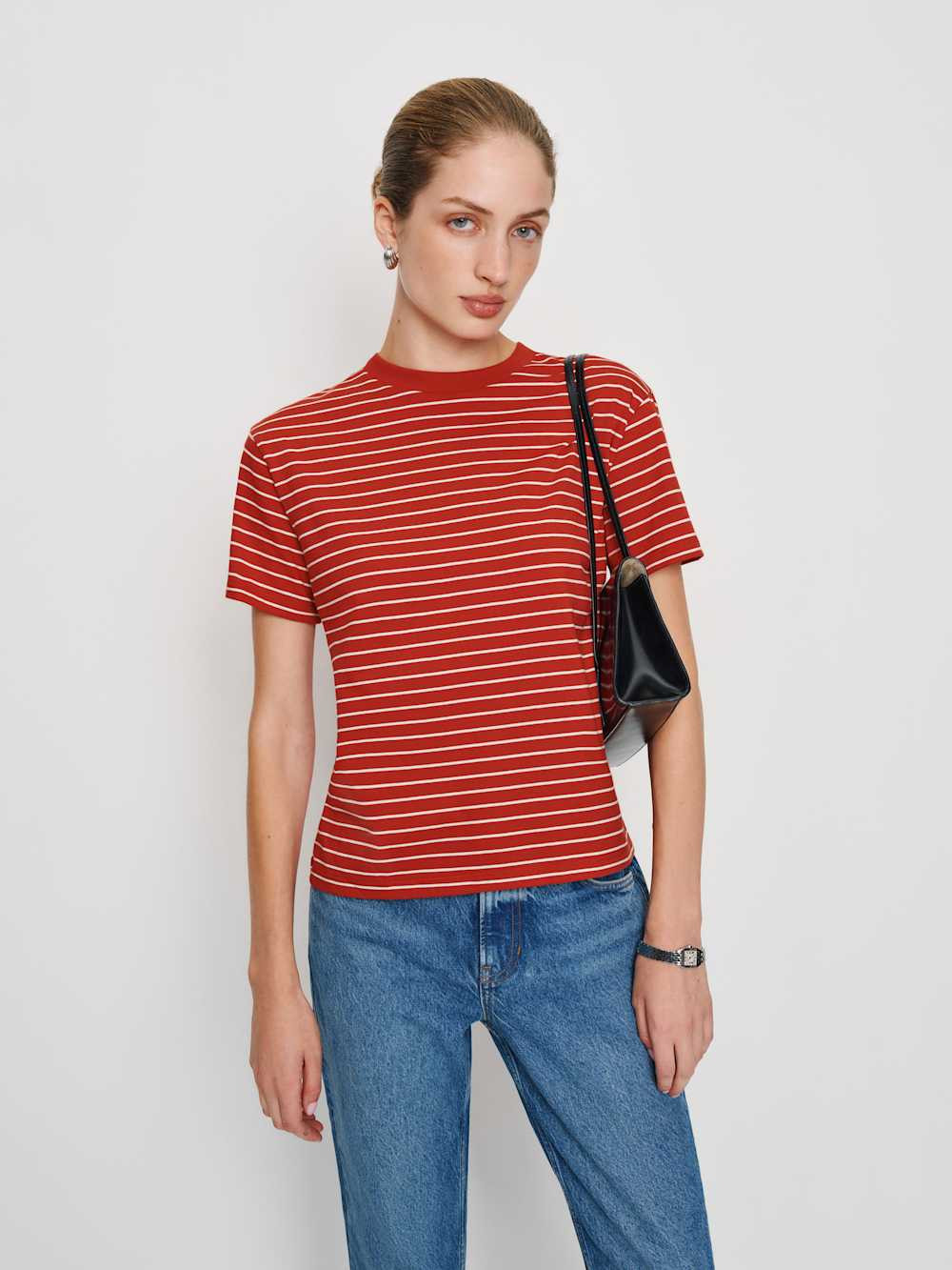 Rowan Crew Tee | Reformation (Global)