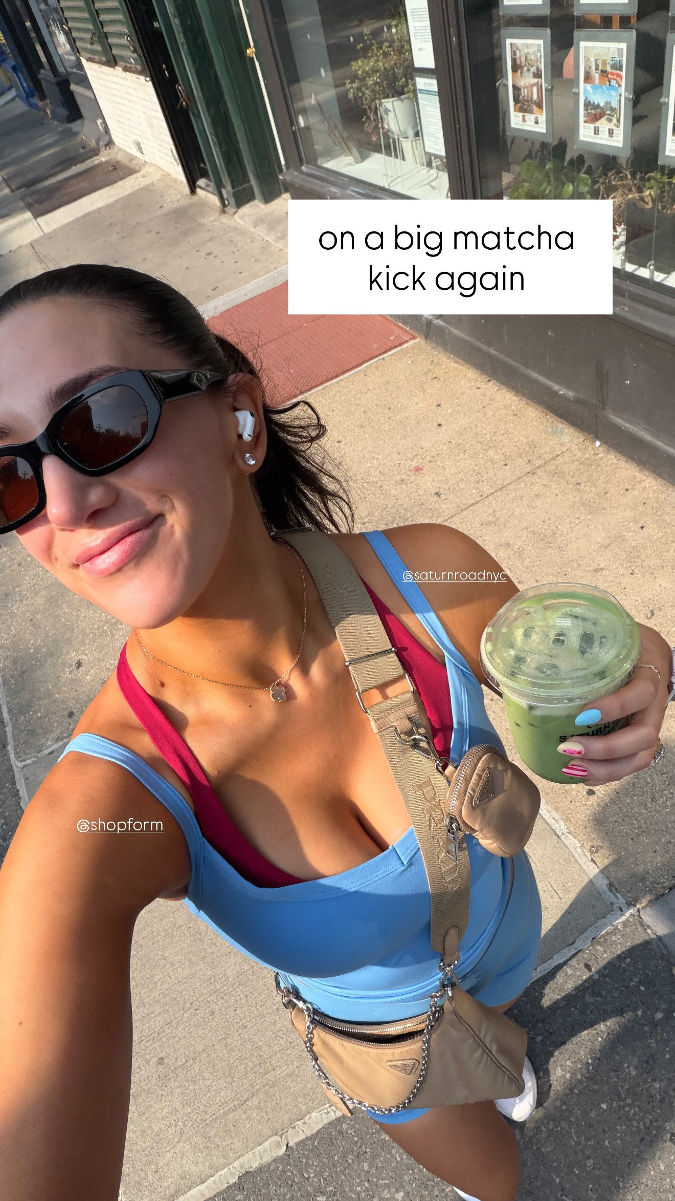 on a matcha kick!  

 #LTKootd #LTKfitnessgoals #LTKActive