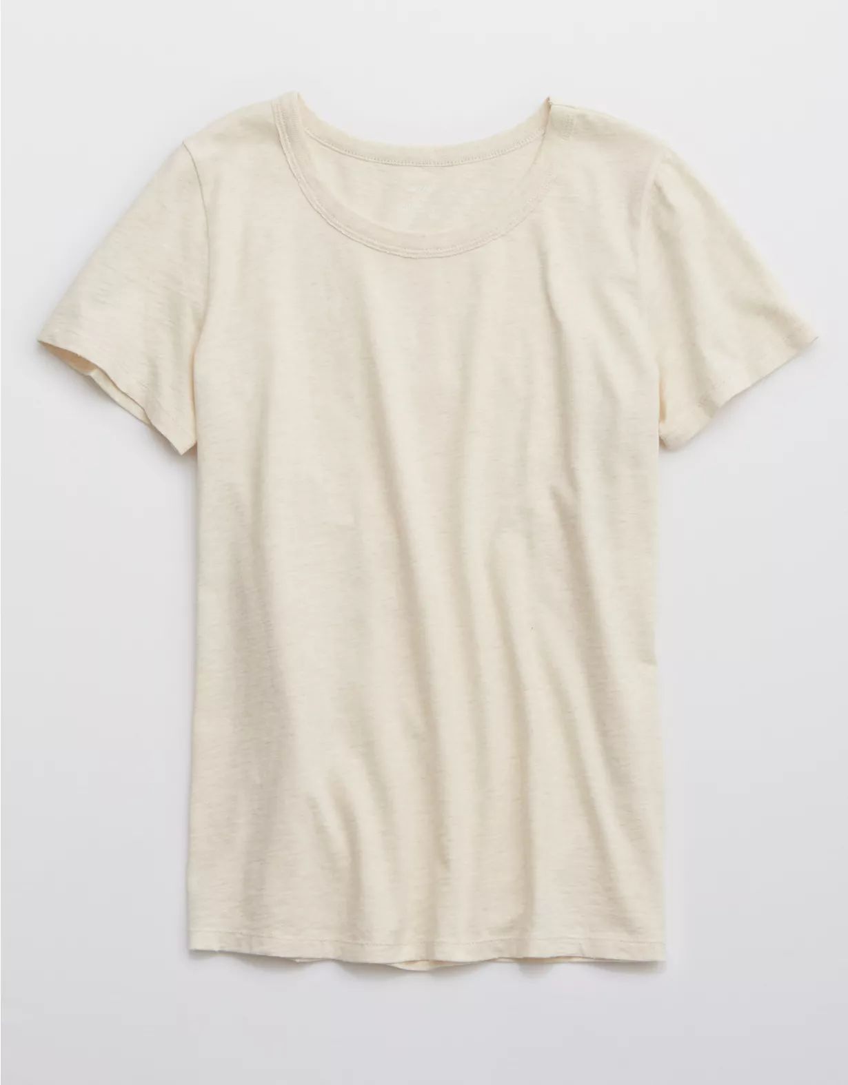 Aerie Distressed Crewneck T-Shirt | American Eagle Outfitters (US & CA)