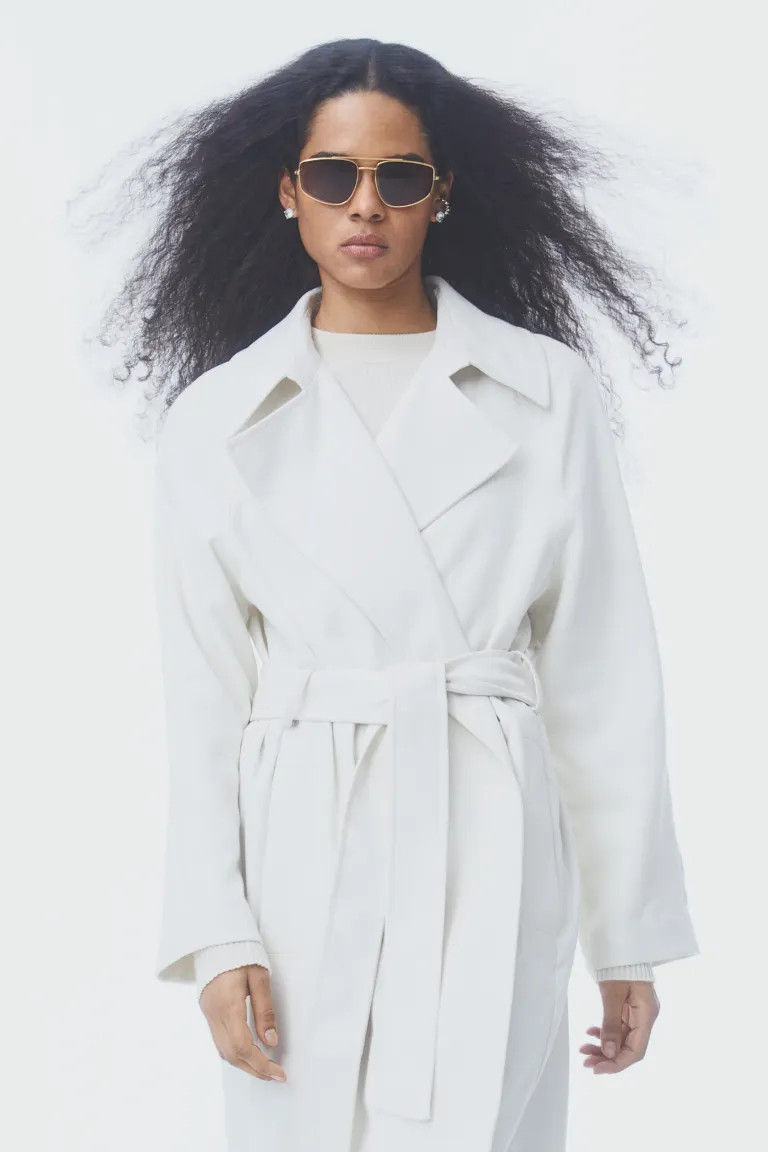 Tie Belt Coat | H&M (US + CA)