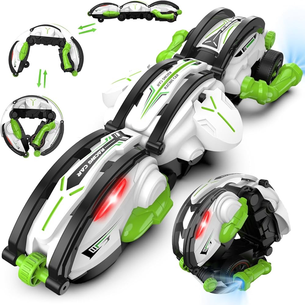 2024 Remote Control Car Snake 360° Rolling - RC Stunt Snake Car with LED Lights，2 Batteries 60... | Amazon (US)
