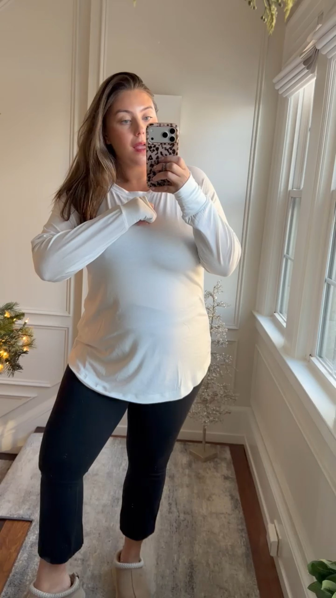 Wearing size XXL in shirt, and I found them in plus size up to 5X too! Wearing XL in yoga pants too. 

#LTKSeasonal #LTKootd #LTKPlusSize