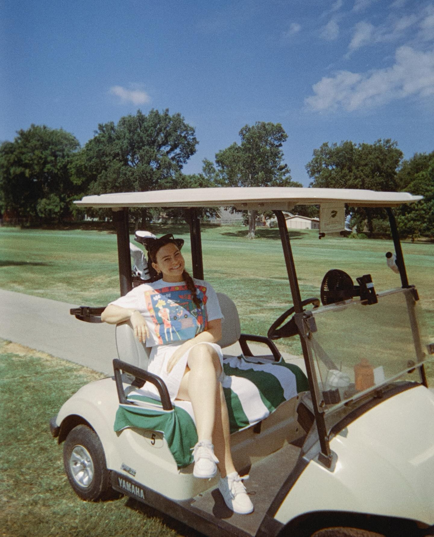 his view vs my view on film🎞️ 
•
•
•
golf, tulsa golf, golf course, golf date, golf girlfriend