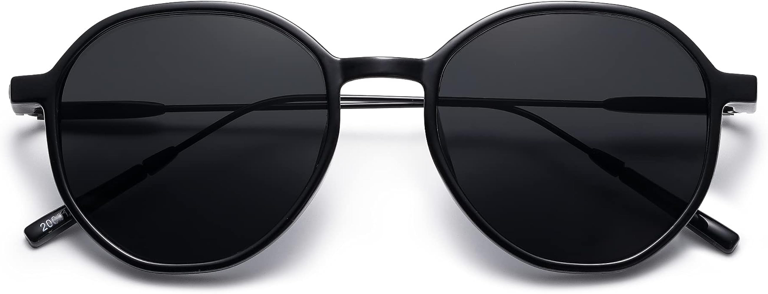 SOJOS Fashion Hexagon Round Sunglasses for Women Trendy Inspired Designer Style Big Shades Sunglasse | Amazon (US)