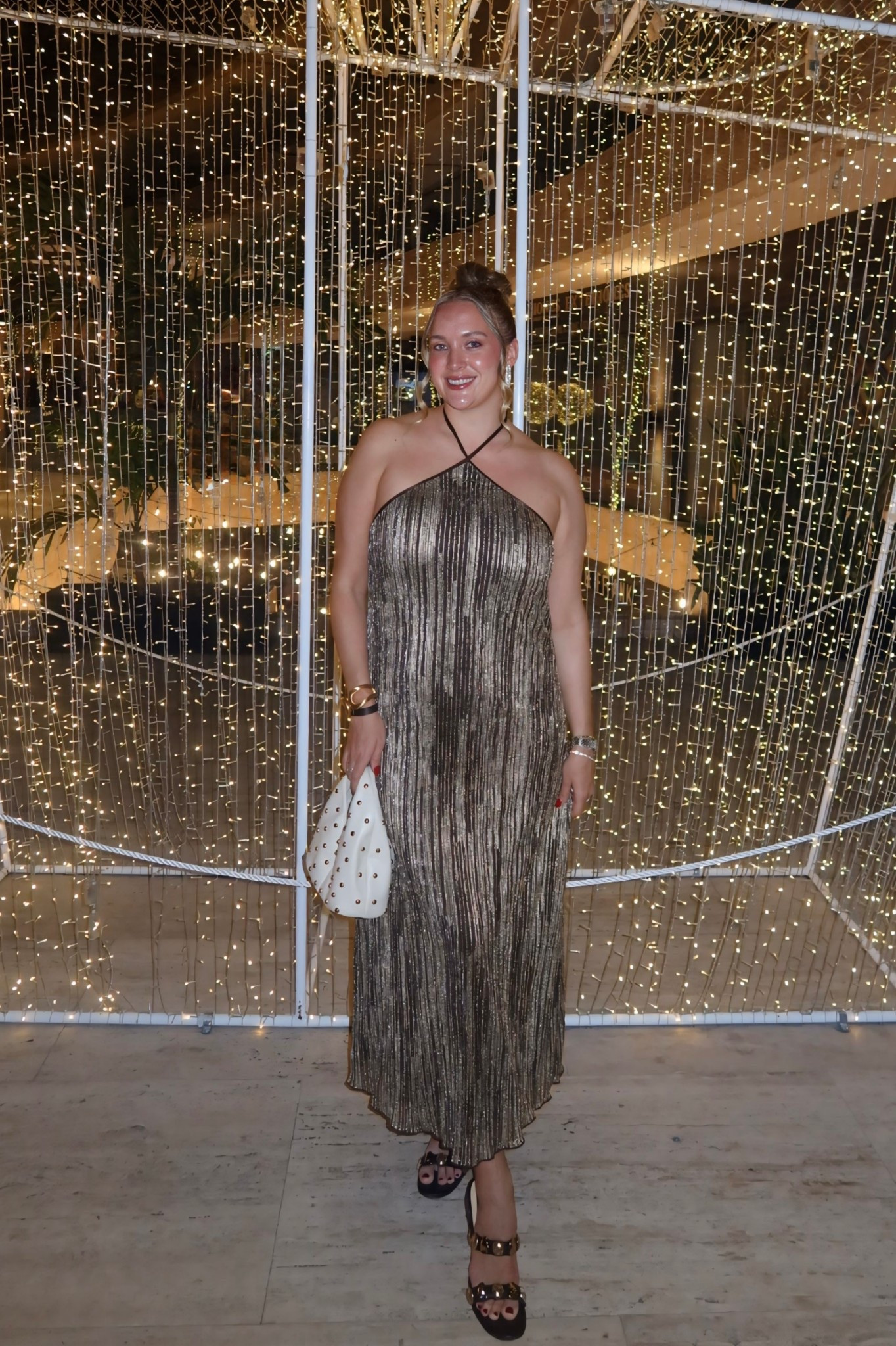 NYE OOTN! Dress is marked down to $50 and is available in all sizes. A great little black dress with a hint of sparkle 

#LTKFindsUnder50 #LTKMidsize #LTKSaleAlert