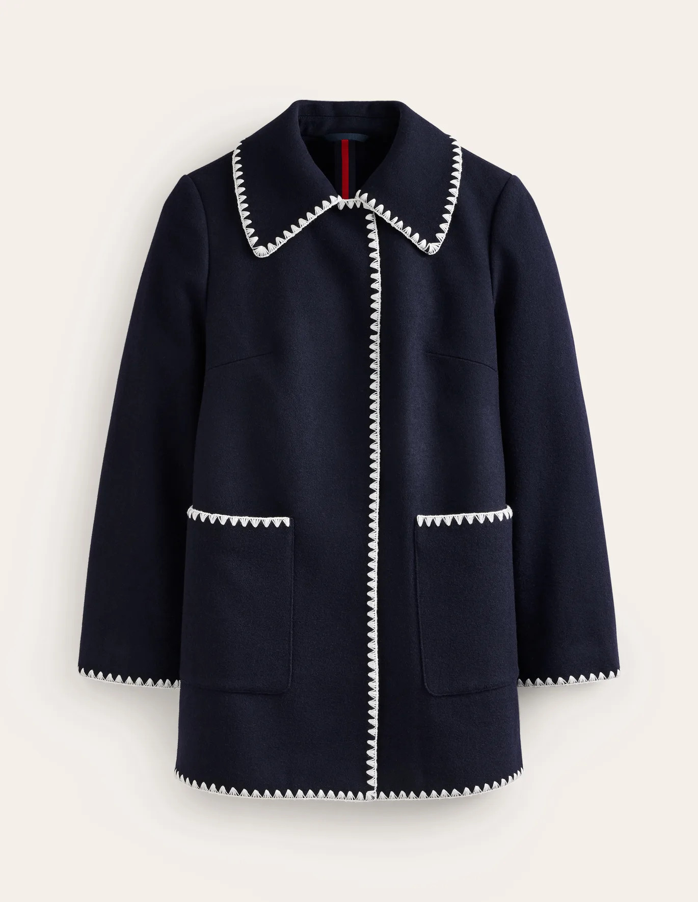 Blanket Stitch Car Coat | Boden (US)