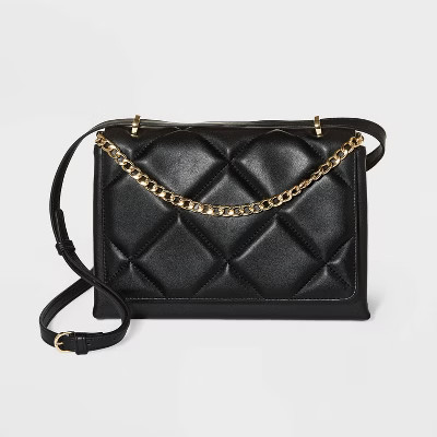Square Woven Satchel Handbag - A New Day™ | Target