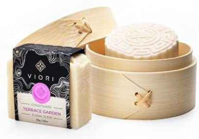 VIORI Terrace Garden Shampoo Bar, Conditioner Bar, and Bamboo Holder Set (Includes Bamboo) - Hand... | Amazon (US)