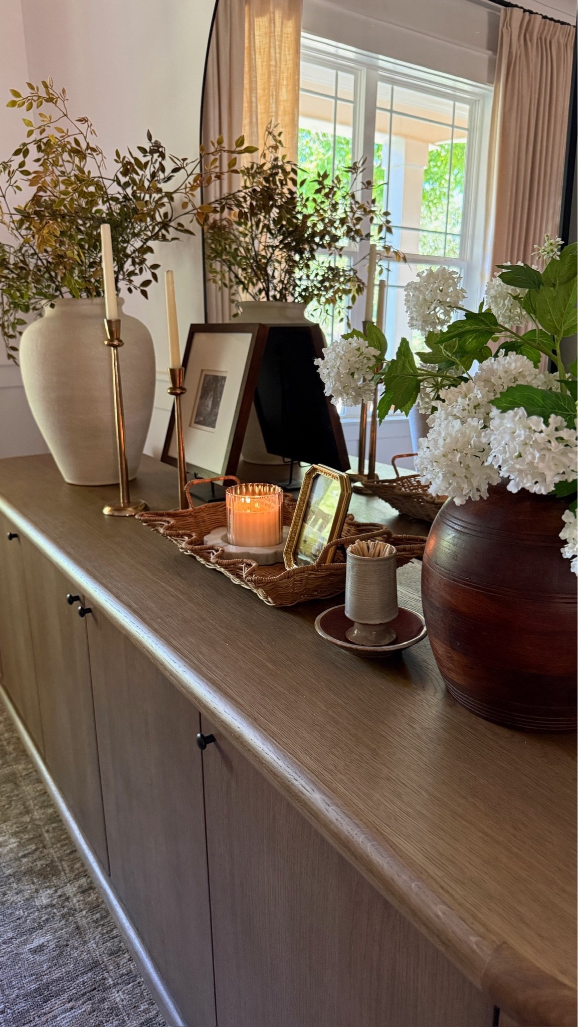 The prettiest pieces added to our sideboard! I am in love!

#LTKHome