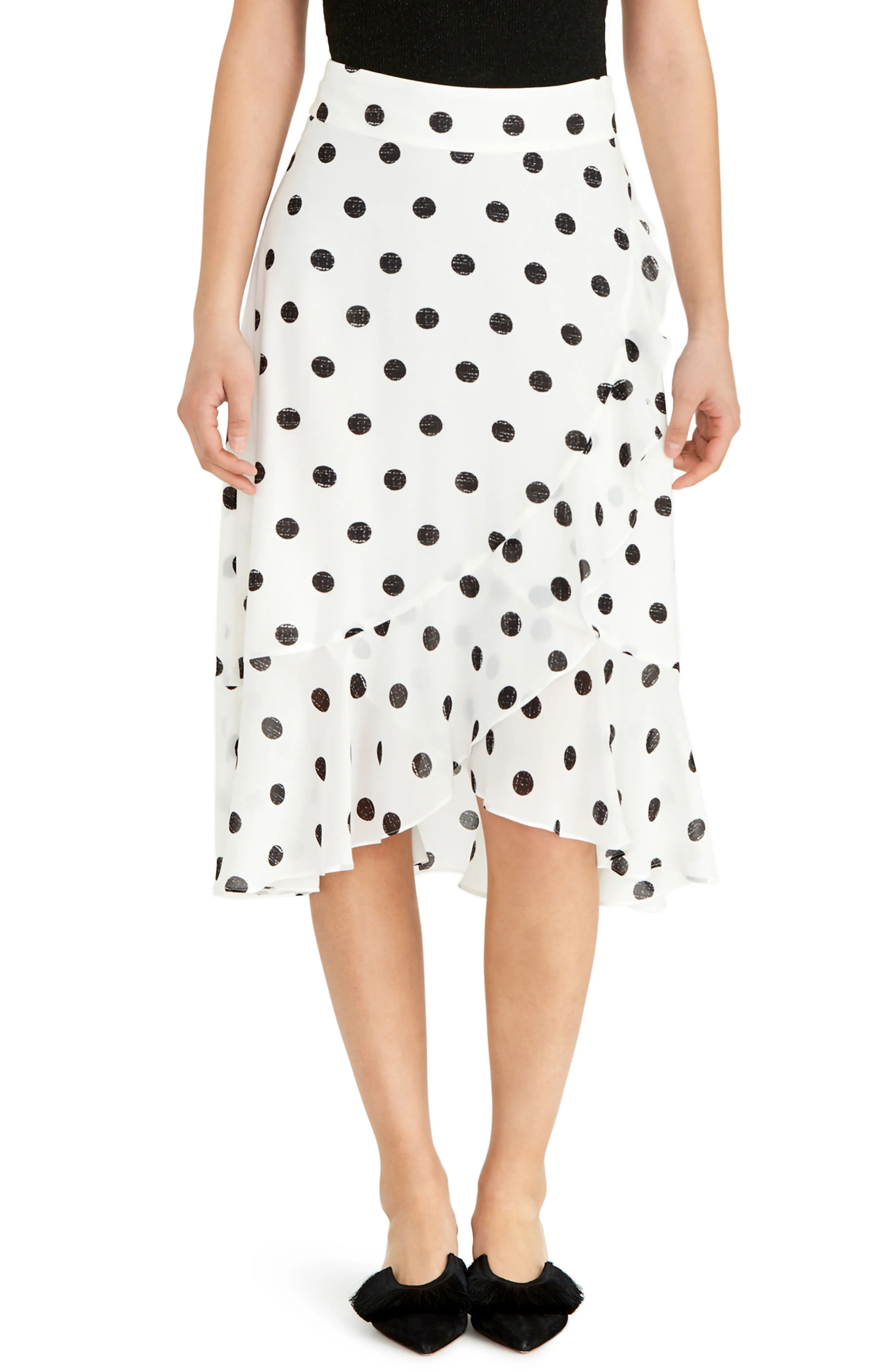 Ruffle Hem Wrap Style Skirt | Nordstrom