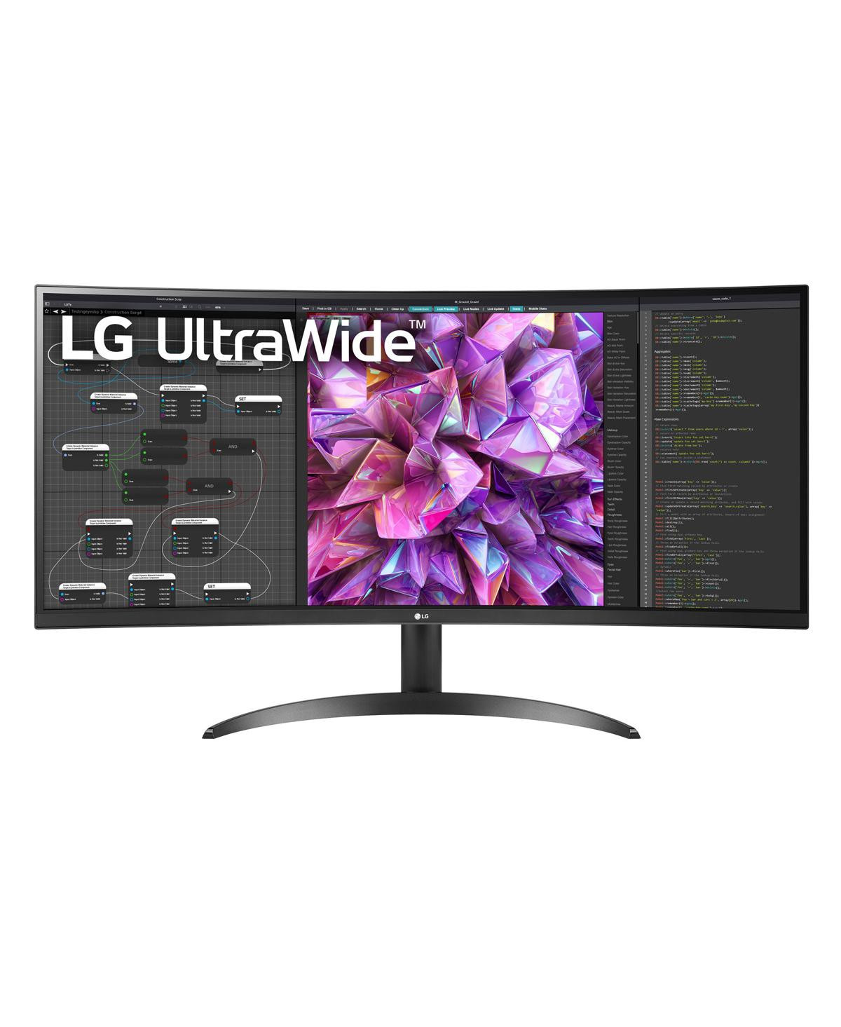 Lg 34WQ60C-b 34" 21:9 UltraWide Qhd Curved Ips Lcd Hdr Monitor | Macy's