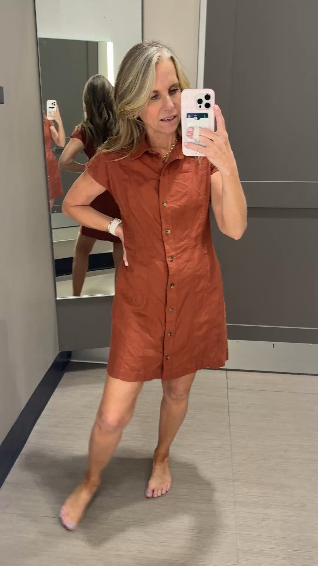 Wearing XS target linen dress

#LTKgrwm #LTKootd #LTKOver40