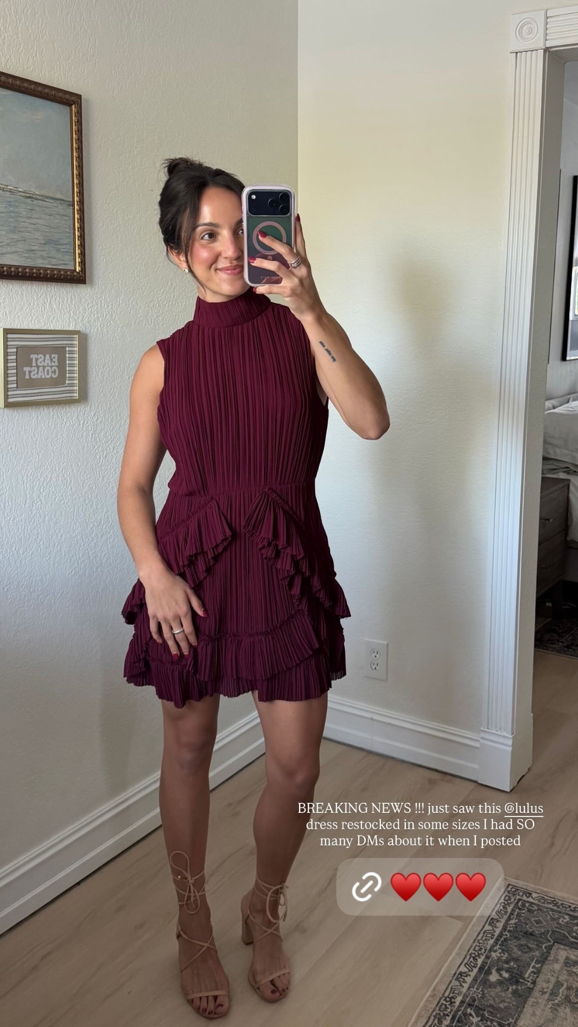 BREAKING NEWS !!! just saw this @lulus dress restocked in some sizes I had SO many DMs about it when I posted. Perfect holiday party outfit or Christmas Eve dress

#LTKHoliday #LTKFindsUnder100 #LTKSeasonal