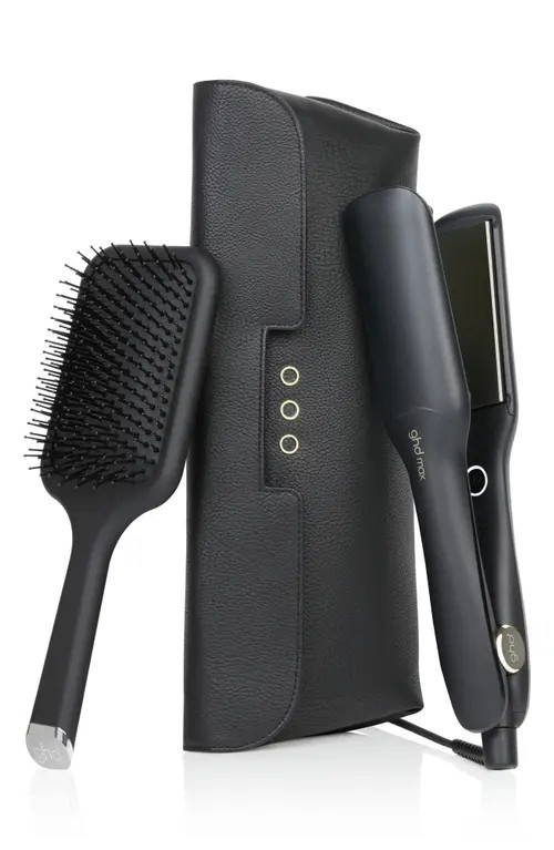 ghd Max Styler 2-Inch Wide Plate Flat Iron & Paddle Brush Set USD $324 Value at Nordstrom | Nordstrom