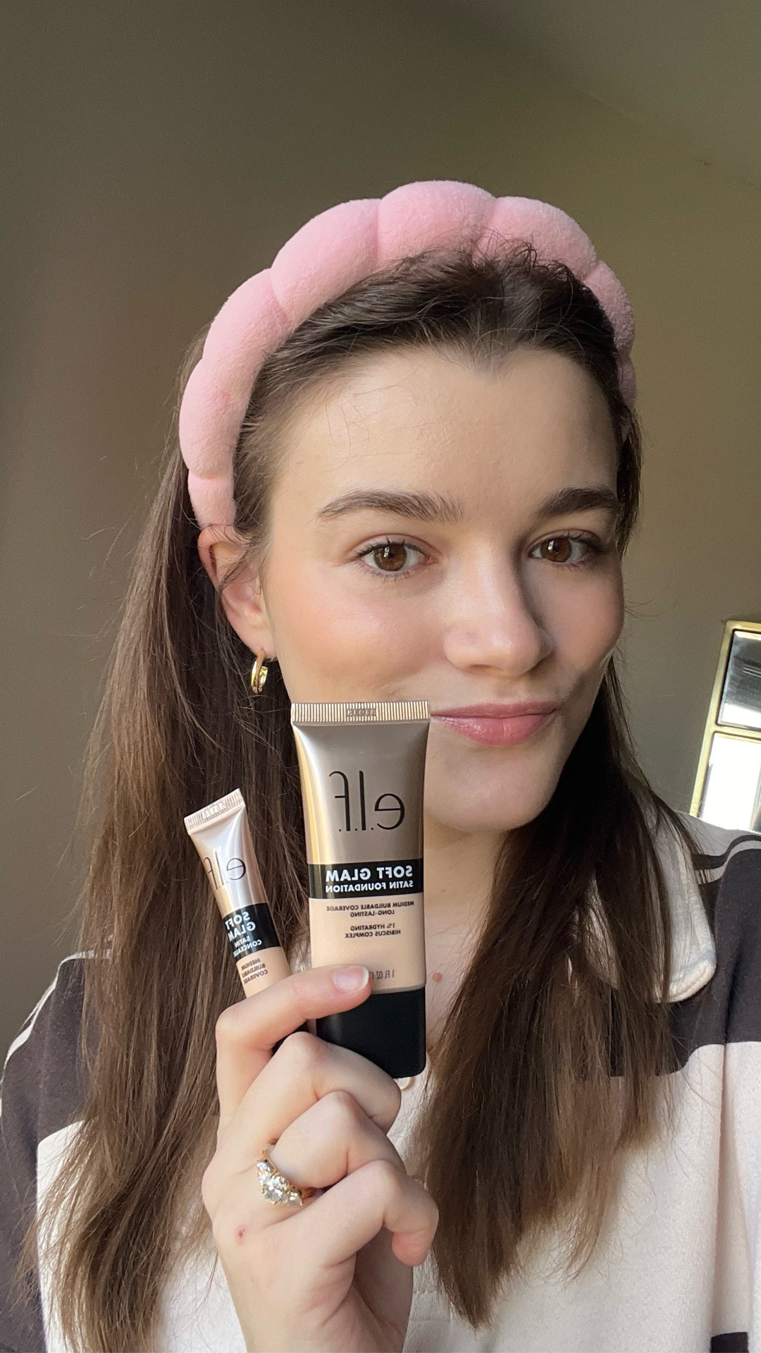 Looking for a new foundation & concealer that actually covers your spots without a million layers? I got you 🤝

Products used
Elf cosmetics soft glam satin concealer & foundation (shade 13 fair neutral) 
Fenty beauty cream blush (shade petal poppin) 
Too faced kissing jelly (raspberry) 
NuSkin bronzing balls & curling mascara 

Foundation review, new makeup, affordable makeup, eye lips face, easy makeup, beauty review 

#LTKbeauty #LTKuk #LTKspring