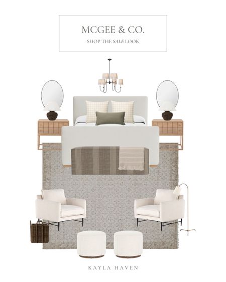 McGee & Co. bedroom get the look! I love all the variation in texture, pattern, and metal elements within this space. A true transitional bedroom, and a cozy one at that! Shop everything below, or plan your purchases for the memorial day sale coming soon! 

McGee and co, Memorial Day sale, home decor, bedroom 

#LTKhome #LTKsalealert #LTKFind