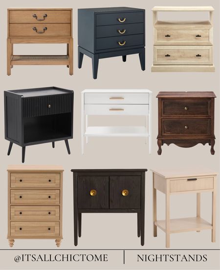 Nightstands at all price points. Home decor 

#LTKhome