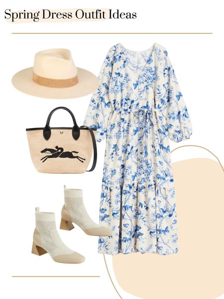 Spring dress outfit ideas 