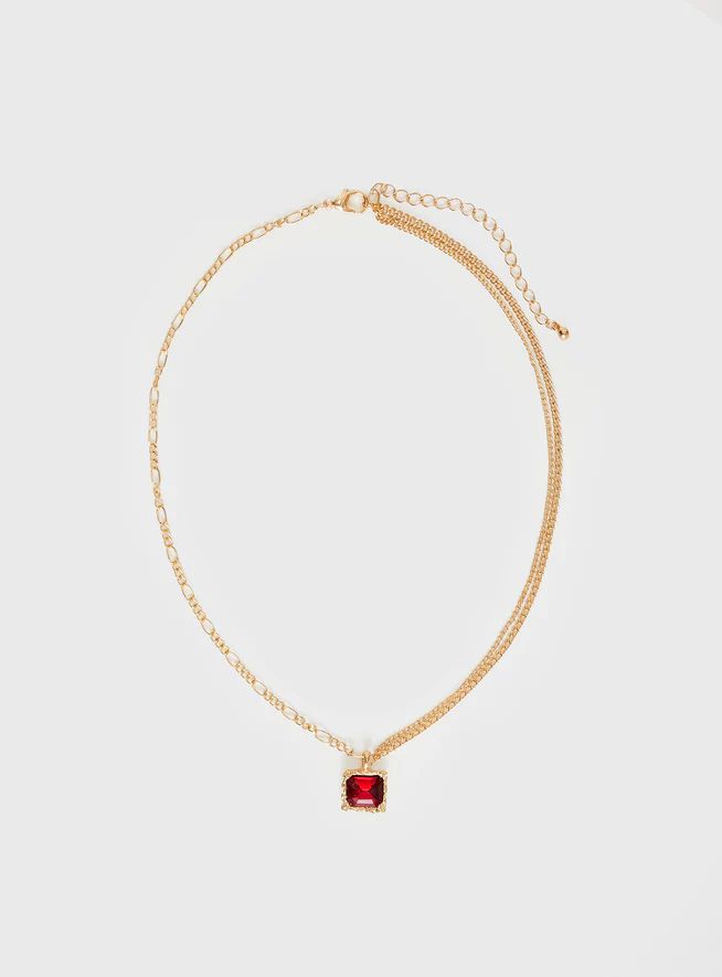 Astryd Necklace Gold | Princess Polly US