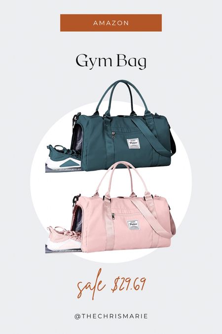 Affordable gym bags from Amazon!


#LTKsalealert #LTKfit #LTKunder50