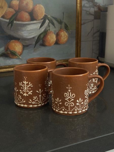 Gingerbread mugs! ❤️ 

#LTKhome #LTKSeasonal #LTKHoliday