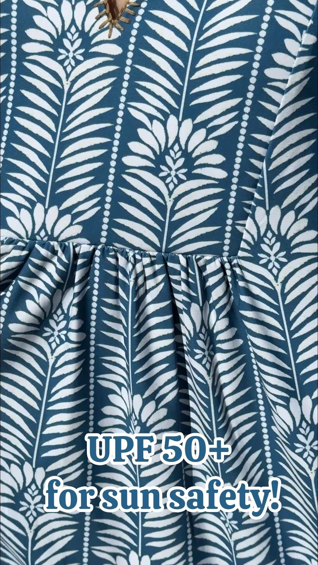 A spring-ready dress with UPF 50+ sun protection and a fresh, modern botanical print. The larger-scale leaf pattern gives it that updated, graphic look we’re seeing everywhere this season. Use code SUZY for 15% off your entire purchase.

#LTKTravel #LTKSeasonal #LTKOver40