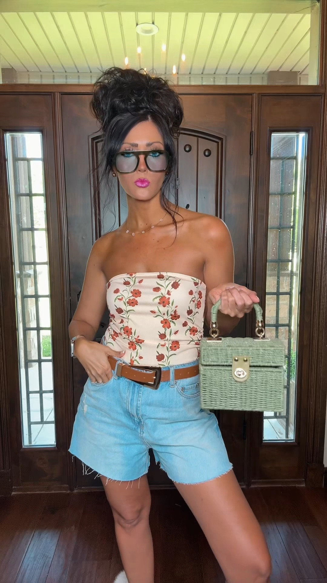 Spring OOTD 🌺

I’m absolutely loving these baggy mom shorts or Jorts so Comfy and the perfect length. For reference I’m 5’7 120lbs and wearing a size Small.

OOTD// Mom Shorts// Jorts// Spring Outfit of the day// Spring Outfit// Spring Fashion:/ Outfit Inspo// Floral Tube top// Spring Top 

#LTKdayinmylife #LTKootd #LTKOver40