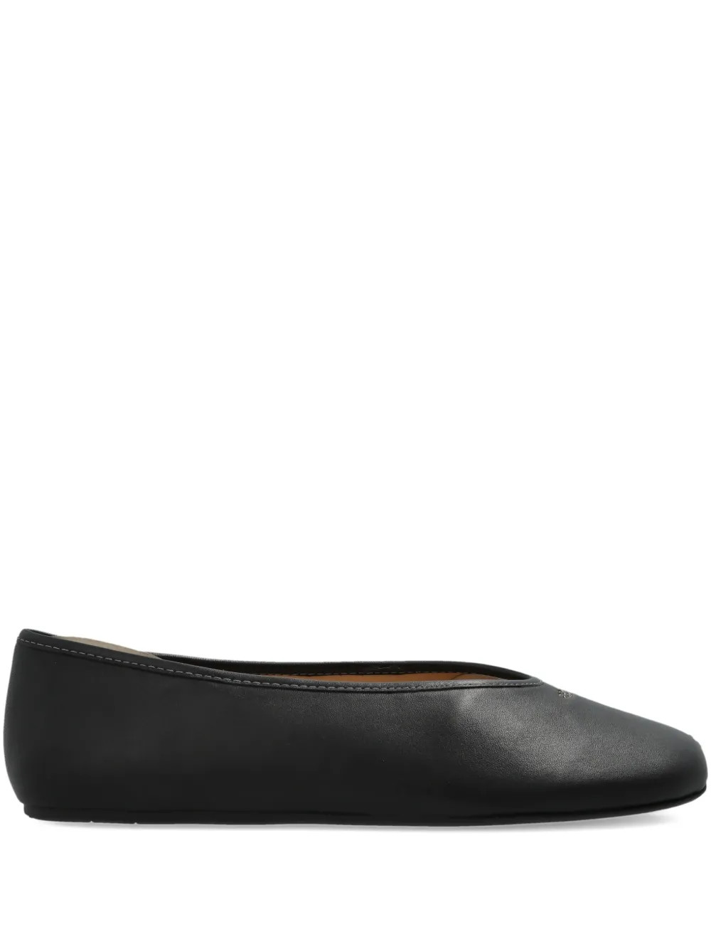 Coach Leather Ballet Flats | Black | FARFETCH | Farfetch Global