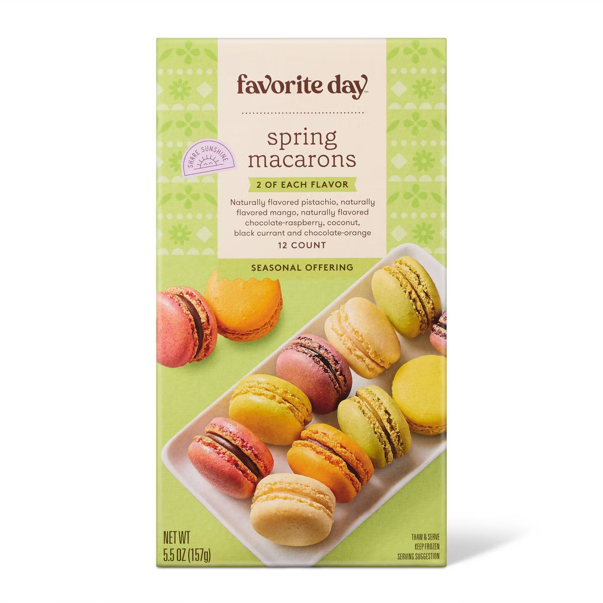 Frozen Spring Macarons - 5.5oz/12ct - Favorite Day™ | Target